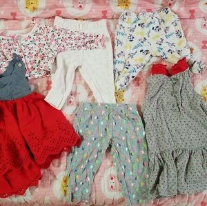 3 ,6,8,12month plus 2t 3t all set